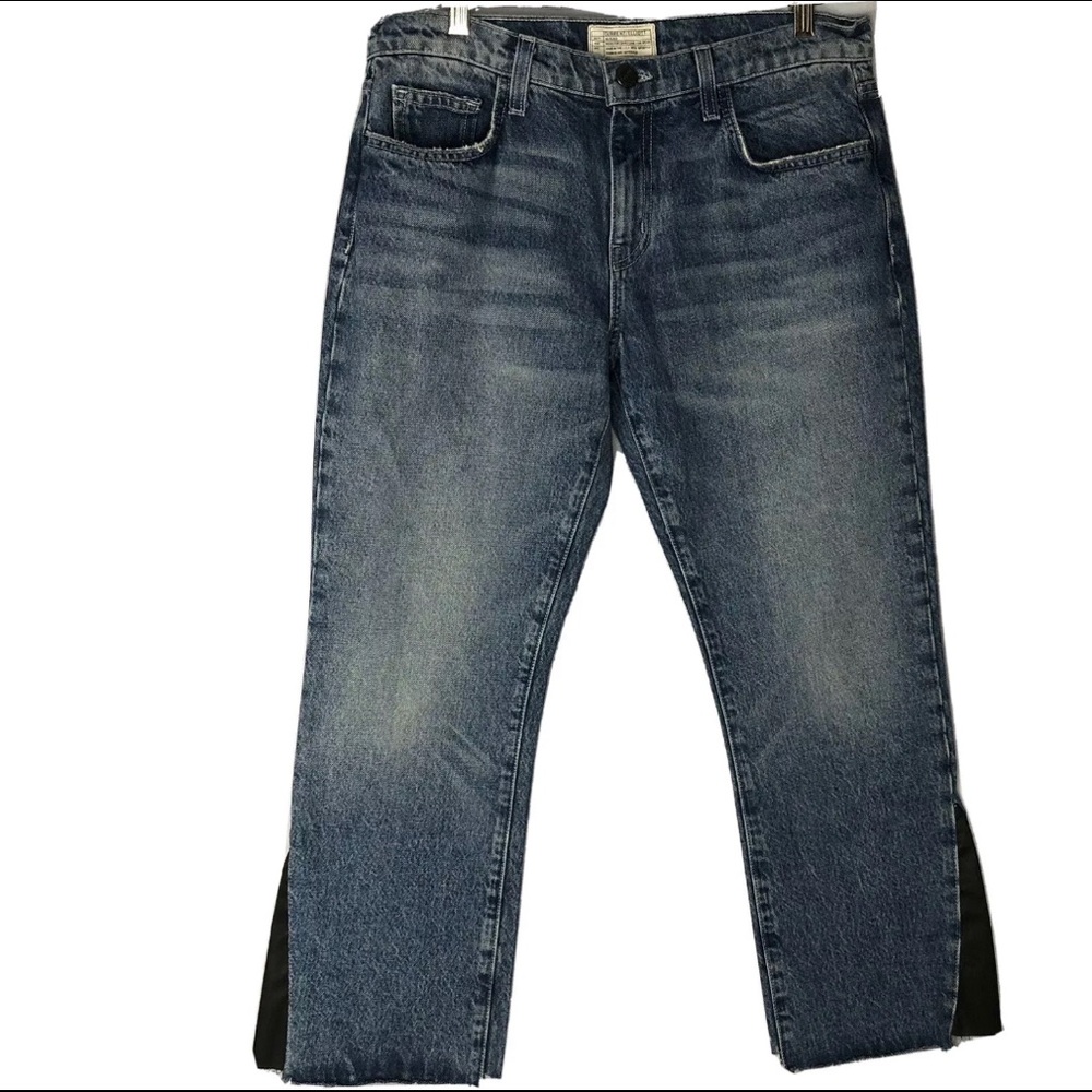 Current Elliott The Kick Flare Insert Jeans Sz 28 - Picture 4 of 7